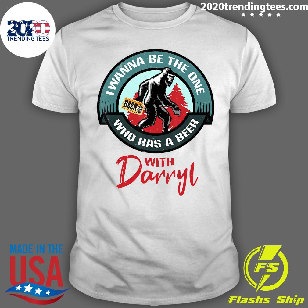 beer with darryl shirt