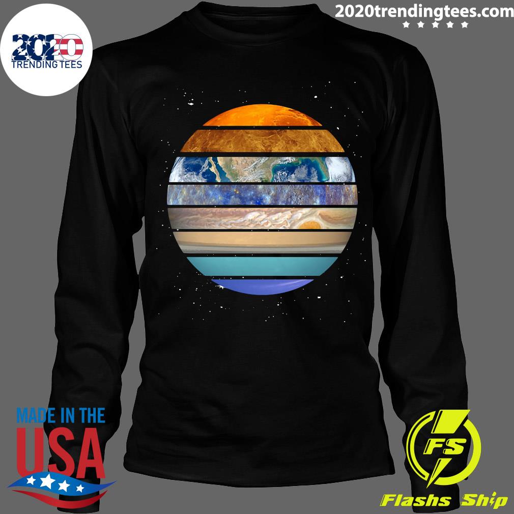 solar system long sleeve shirt