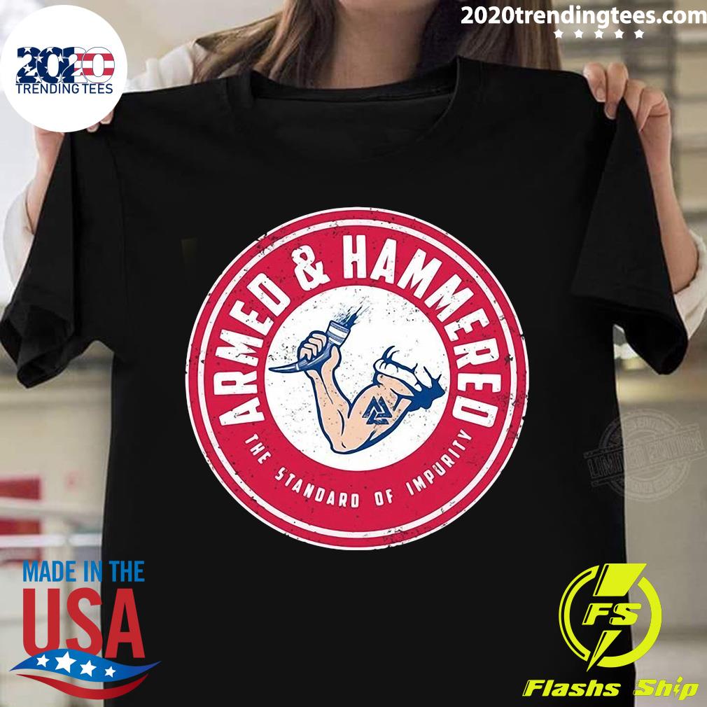 armed and hammered t shirt local 81