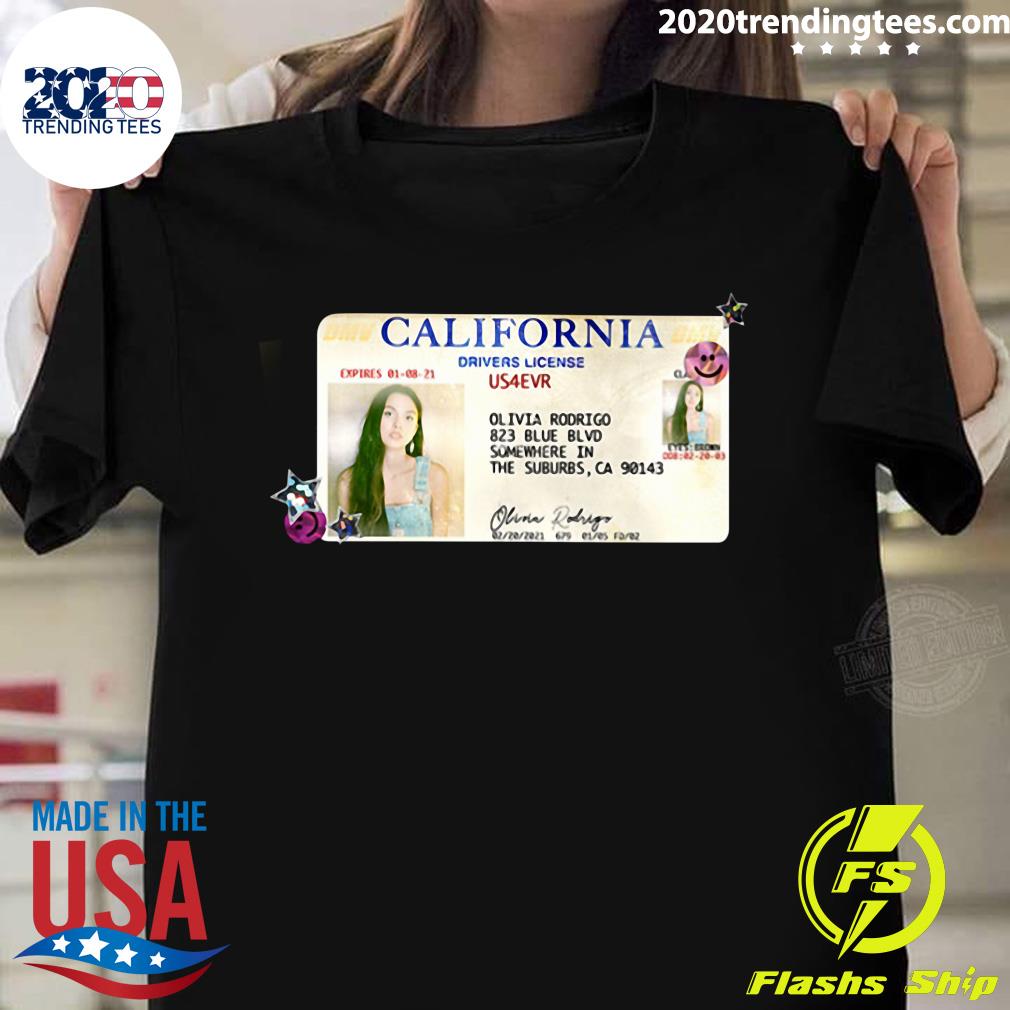 Drivers license shirt olivia rodrigo Clearance